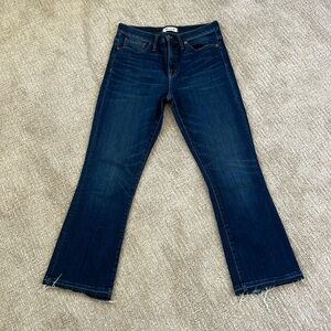 Madewell denim jeans Cali Demi -Boot